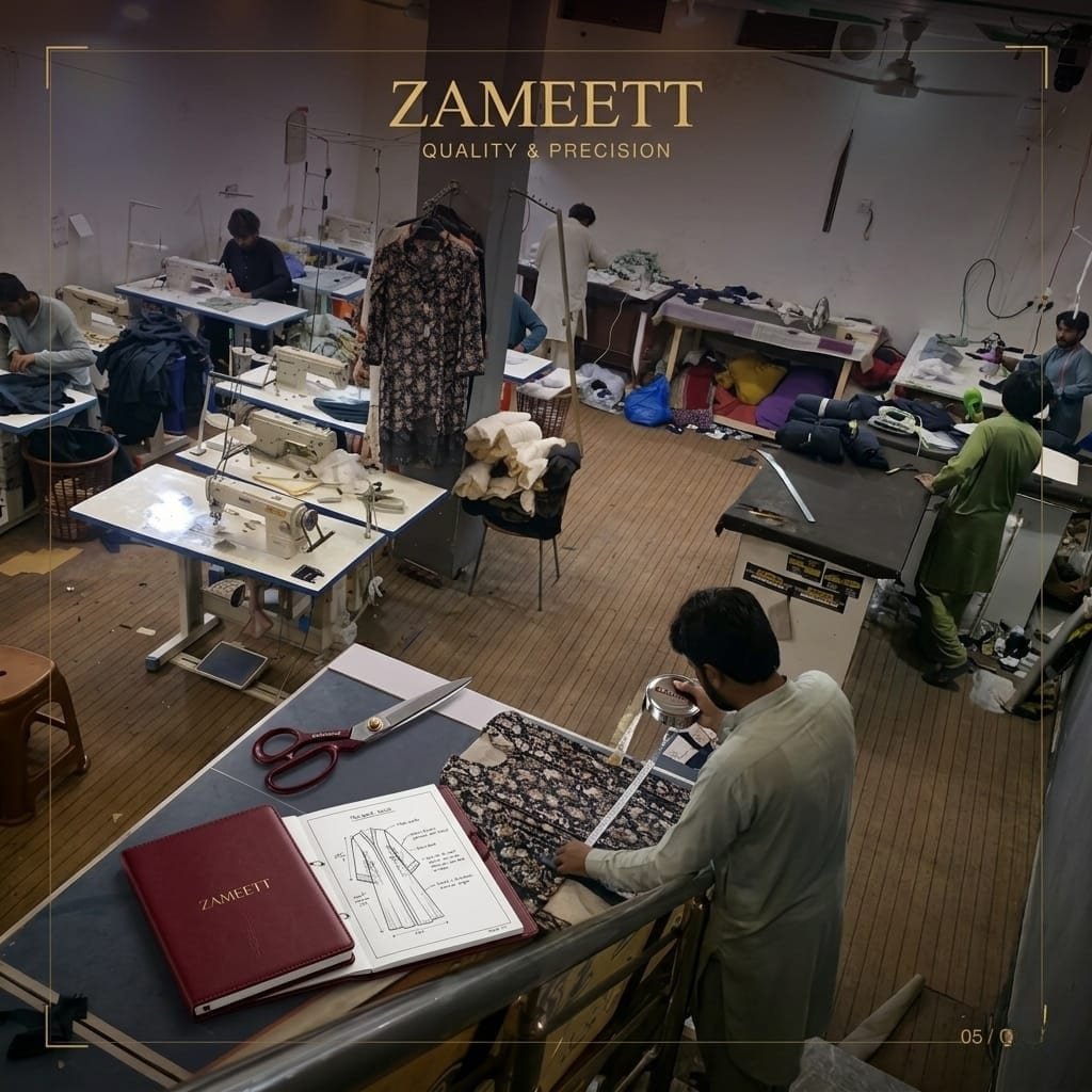 Garment development workspace
