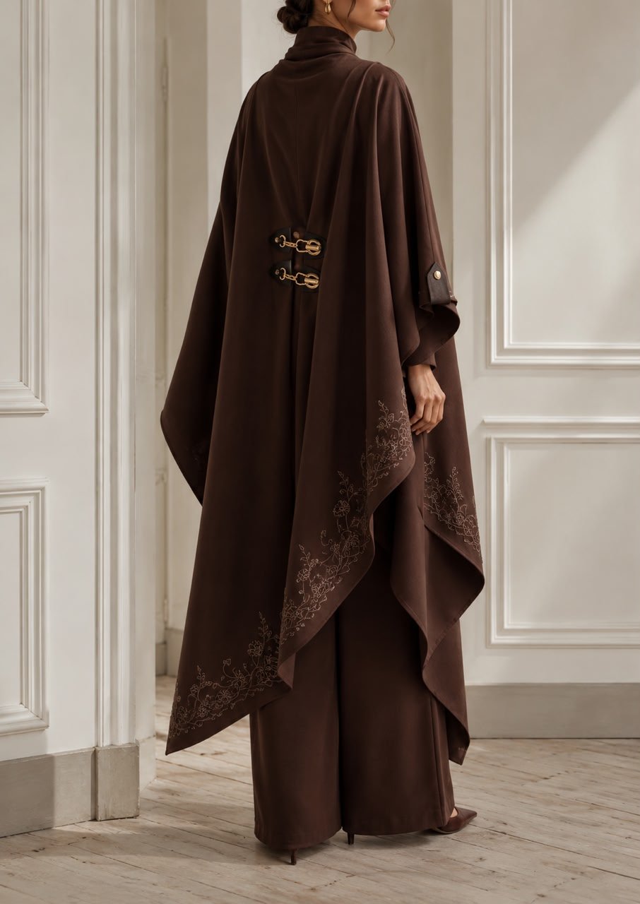 Cocoa cape abaya